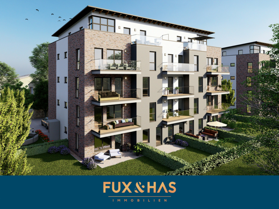 Investieren mit Aussicht: Kapitalanlage an der Wupper – 15 hochwertige Neubauwohnungen von 60 bis 109 m² Wohnfläche!, 42117 Wuppertal, Mehrfamilienhaus