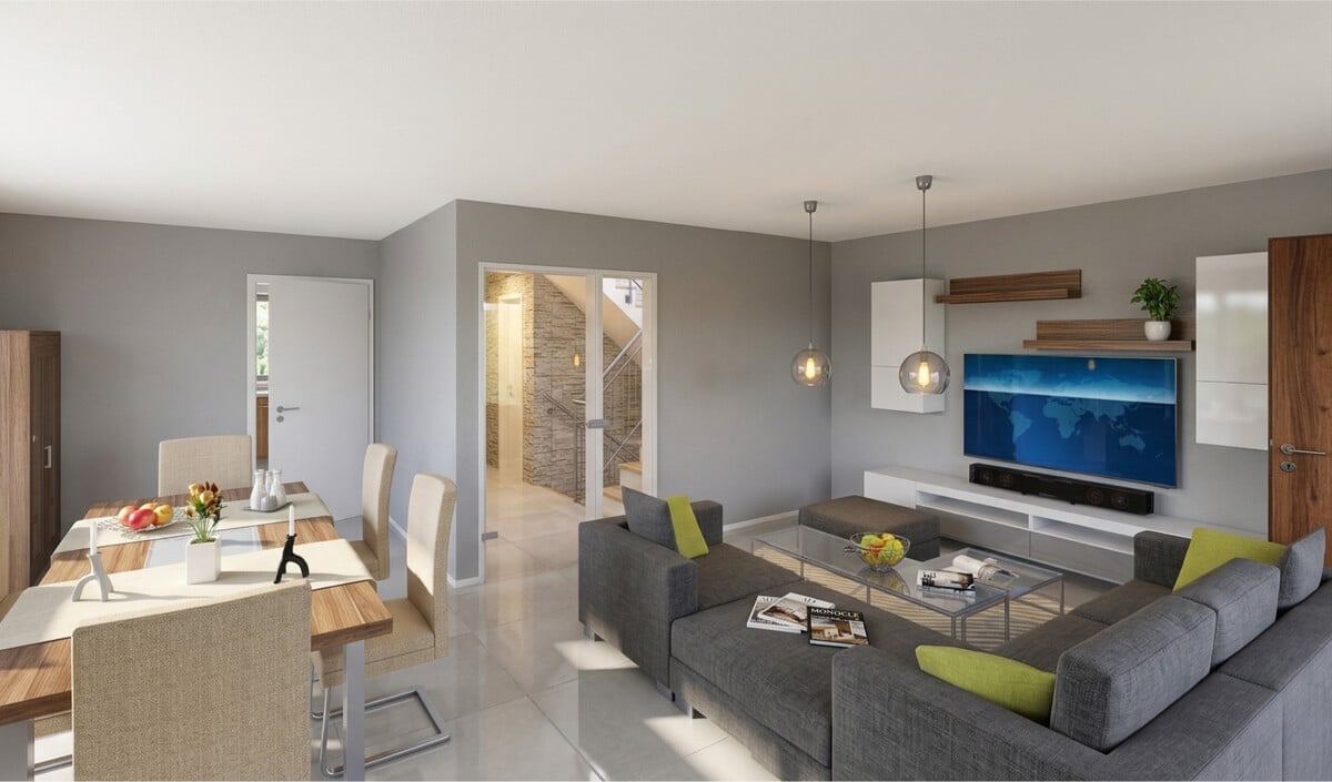 Bild - Ihr neues Zuhause: 7 Zimmer voller Möglichkeiten! Modernes Neubau-Reihenhaus in Heukamps Tannen