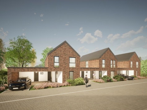 Neubau 5 Zimmer Kettenhaus in Bawinkel – Energieeffizientes, modernes Zuhause mit Garten & Carport!, 49844 Bawinkel, Einfamilienhaus