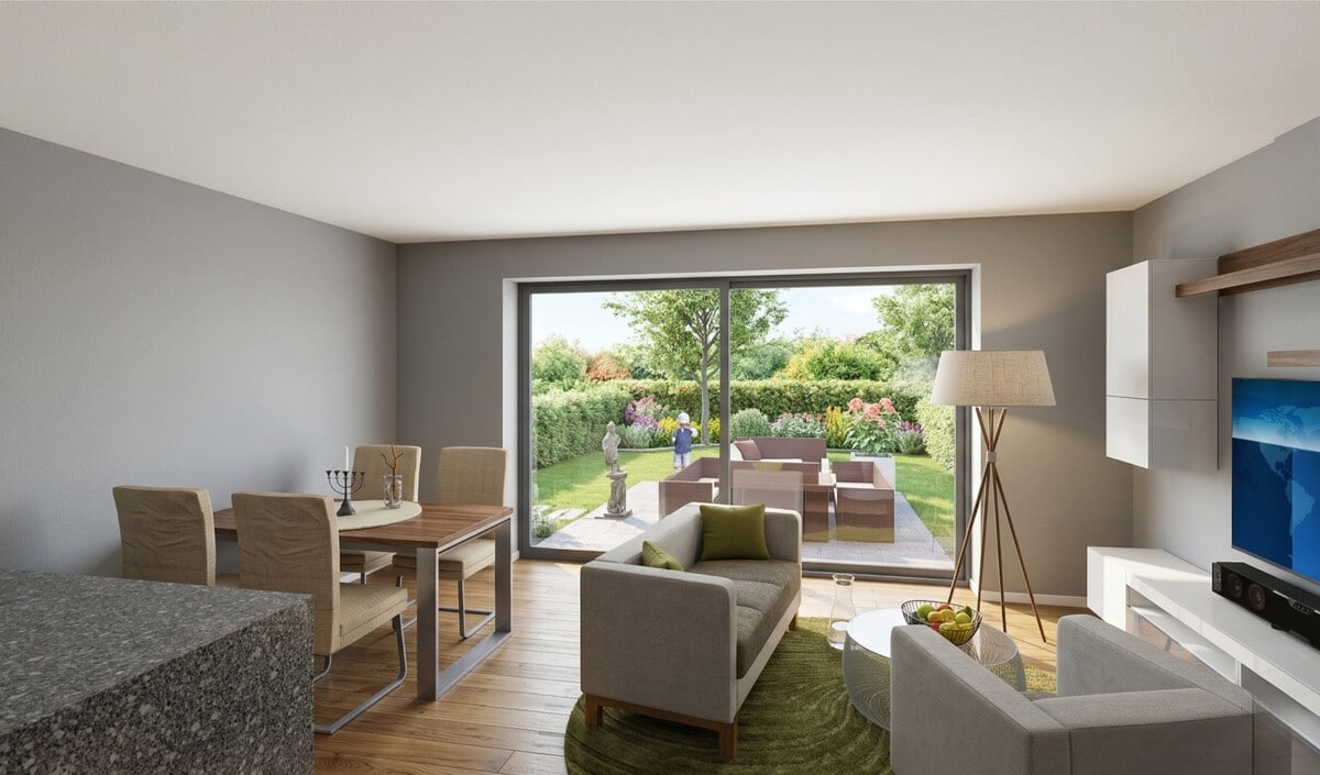 Bild - Schöner wohnen in Heukamps Tannen! Energieeffizienter Neubau! 7 Zimmer!