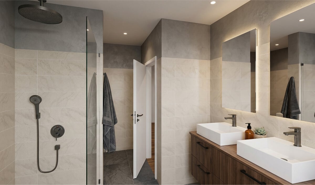 Bild - Schöner wohnen in Heukamps Tannen! Energieeffizienter Neubau! 7 Zimmer!