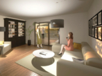 Bild - Fast ausverkauft! Neubau in Laxten: 3-Zimmer-Maisonetteswohnung im KFW-40-Standard, zwei Balkone uvm.