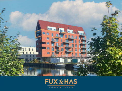 Fantastischer Blick auf den Alten Hafen: Exklusiver Neubau im Lofthaus!, 49808 Lingen, Etagenwohnung