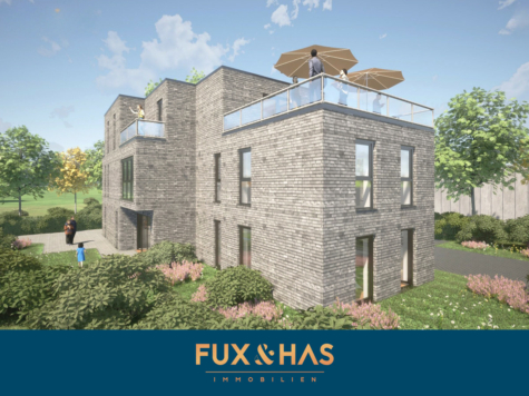 Fast ausverkauft! Neubau in Laxten: 3-Zimmer-Maisonetteswohnung im KFW-40-Standard, zwei Balkone uvm., 49809 Lingen, Maisonettewohnung